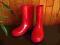 Czerwone kalosze M&amp;S uk11 EUR 29 gumiaki NOWE