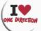 One Direction I Love - przypinka