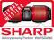 SHARP GX-M10 H RD Boombox do iPHONE iPAD iPOD USB