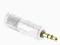 Adapter Jack 3,5mm wtyk - Jack 6,3mm gniazdo GOLD