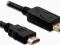 DELOCK Kabel DISPLAYPORT M-&gt;HDMI M 2M GOLD