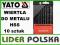 Komplet Wiertła do metalu HSS YT-4461 YATO 10szt.