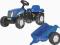 Traktor + przyczepa Rolly Toys New Holland NH