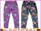 LEGGINSY w KWIATKI jak JEANSY getry LEGINSY 116 L