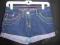 Spodenki dżinsowe NEXT 12 yrs height 152cm