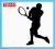 NAKLEJKA NAKLEJKI TENIS ZIEMNY GRA W TENISA HOBBY