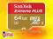 SanDisk Extreme Plus microSDXC 64GB UHS-I x533