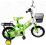 ROWEREK DZIECIĘCY KOŁA 12 ZIELONY ROWER ROBOT