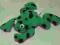 ZIELONA ŻABKA MASKOTKA 13 x 10CM ŻABA Frosch