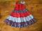sukienka dziewczęca kolorowa