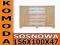 Komoda SOSNOWA 113 - 156x100x47 lite drewno SOSNA