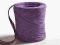Rafia sznurek wstążka AŻ 5 METRÓW FIOLETOWA (R18)