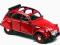 CITROEN 2CV CZERWONY 1:34 WELLY