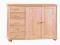 KOMODA 120 sosnowa BIELIŹNIARKA 2D+5L wys. 85 cm