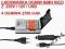 Ładowarka akumulatorów AA / AAA z 230VAC 12VDC USB