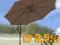 PARASOL OGRODOWY NA WYSIEGNIKU 3,5M BRAZ 350CM