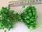 PEREŁKI , KULKI  na DRUCIKU , --- 35 SZT-- zielone
