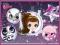 PUZZLE 160 LITTLEST PET SHOP GWIAZDY -