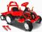 TRAKTOR PRZYCZEPA NA AKUMULATOR DLA DZIECI DZIECKA