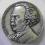 IGNACY JAN PADEREWSKI medal srebrzony