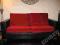 SKÓRZANY komplet wypoczynkowy, rozkładana kanapa+2