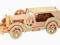 Puzzle drewniane 3D model drewniany Ford V8 /j040