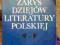 ZARYS DZIEJÓW LITERATURY POLSKIEJ - KLEINER