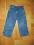 Spodnie miękki jeans na 9 - 12 m-cy