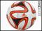 PIŁKA NOŻNA ADIDAS BRAZUCA GLIDER 5 BRAZYLIA 2014