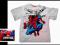 Spider Man T-shirt koszulka niebieska 128/134 bawe