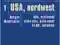 USA północny zachód mapa 1:750 000 Reise Know How