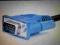 Kabel D-SUB VGA + Adapter VGA&gt;DVI-out