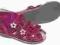 Kapcie DANIEL fuksja roz.27 likwidacja sklepu