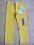 Spodnie SKINNY - musztardowe - 110 cm