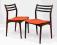 2x Krzesła Danish MODERN design Vestervig Eriksen