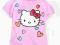 Bluzeczka t-shirt z Hello Kitty, rozm. 80cm. 9-12m