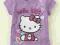 Bluzeczka t-shirt z Hello Kitty, rozm. 80cm. 9-12m