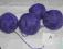włóczka fioletowa 7 zł za 10 dkg zest .D
