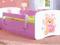 Łóżko dzieciece z szufladą i materacem 180/80 róż