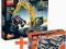 LEGO TECHNIC 42006 koparka 2w1 i 8293 silnik