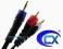 KABEL JACK 3,5 st.- 2xRCA cinch CX BJR100 HQ 1m