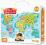 PUZZLE MAPA ŚWIATA - CZUCZU