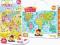 PUZZLE MAPA ŚWIATA+ MAPA POLSKI - CZUCZU