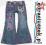 NEXT ŚLICZNE SPODNIE HAFTOWANE DŻINSY 110