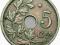 BELGIA 5 CENTIMES 1932 ROK