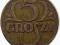 5 GROSZY 1937 ROK