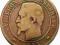 FRANCJA 10 CENTIMES 1855 ROK NAPOLEON III