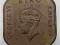 Malaya 1 cent 1939r JERZY VI st.2-
