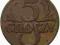 5 GROSZY 1925 ROK