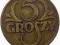 5 GROSZY 1936 ROK